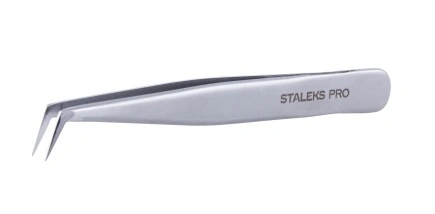 Пінцет для брів Staleks Eyebrow Curved Tweezers вигнутий