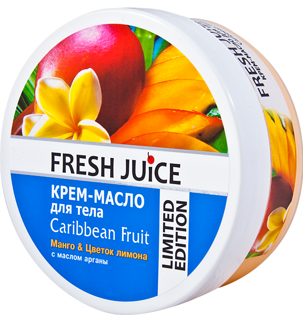 Крем-масло для тіла Fresh Juice Cream-Butter Caribbean Fruit 225 мл