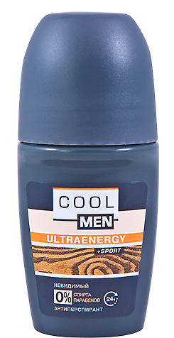 Антиперспірант роликовий Cool men Antiperspirant Ultraenergy 50 мл