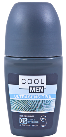Антиперспірант роликовий Cool men Antiperspirant Ultrasensitive 50 мл