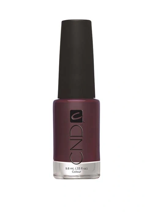 Лак #540 CND Dark Ruby чорно-баклажановий, емаль 9,8 мл