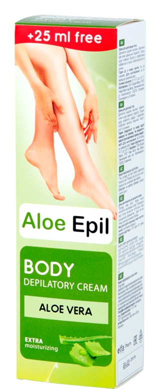 Aloe Epil Body Depilation Cream Aloe Vera 125 мл