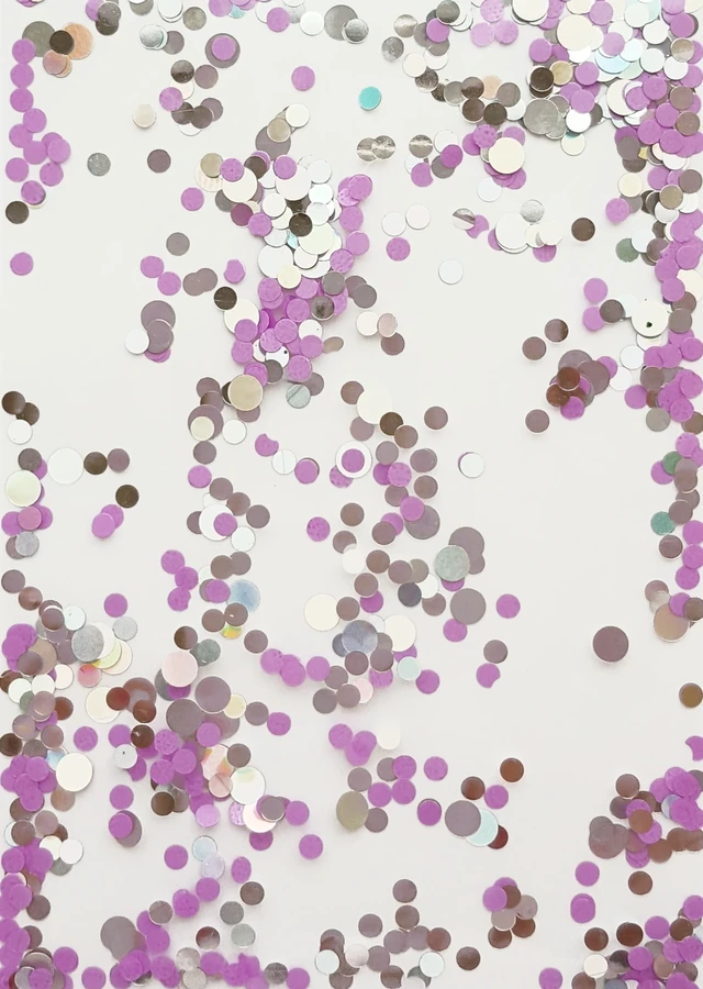 Конфетті-каміфубуки YRE Confetti-Camifubuki №5 бузковий з гологрфачіськими блискітками