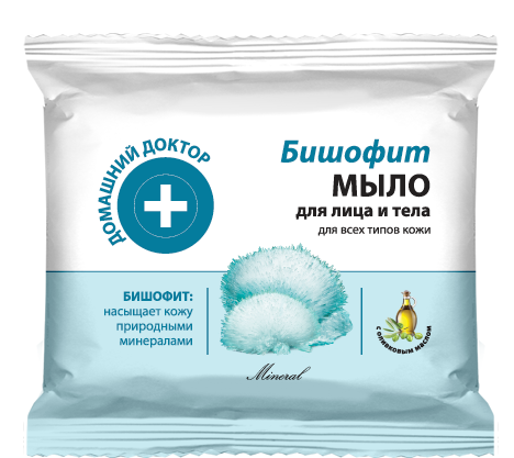 Мило для обличчя та тіла Бішофіт Домашний Доктор (The Doctor) Soap For Face and Body Bishofit 70 гр