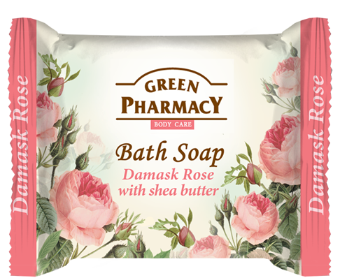 Туалетне мило Дамаська троянда з маслом ши Green Pharmacy Soap Damascus Rose With Shea Oil 100 г