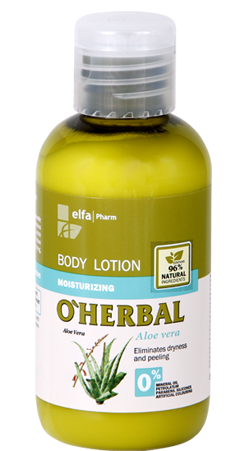 Зволожуючий лосьйон з екстрактом Алоє Віра 75 мл OHerbal Moisturizing Body Lotion з Aloe Vera Extract 75 мл