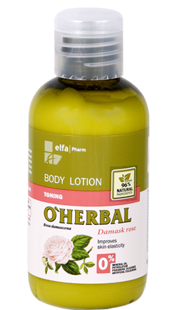 OHerbal Toning Body Lotion With Damask Rose Extract 75 мл