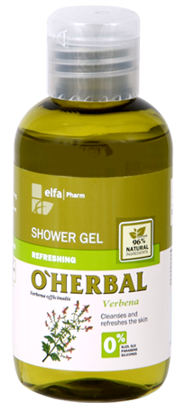 Освіжаючий гель для душу з екстрактом Вербени OHerbal Refreshing Shower Gel With Verbena Extract 75 мл