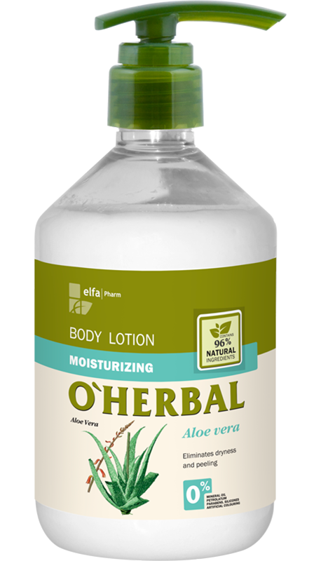OHerbal Moisturizing Body Lotion з Aloe Vera Extract 500 мл