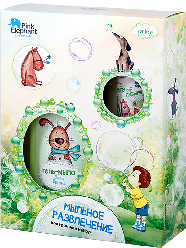 Набір Мильна розвага для хлопчиків Pink Elephant Soapy Fun For Boys