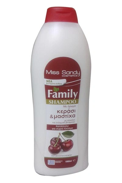 Шампунь Вишня та Мастика Miss Sandy Shampoo Cherry and Mastic 1000 мл