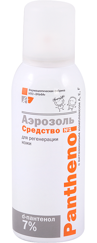 Пантенол аерозоль із вітамінами A, E, F Elfa Pharm Panthenol With Vitamin Complex 150 мл