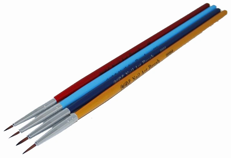 Набір пензлів для розпису YRE Set of Brushes For Painting #0 - #0000 4 шт