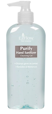 Дезінфікуючий та очищаючий гель для рук EzFlow Purify Hand Sanitizer 236 мл