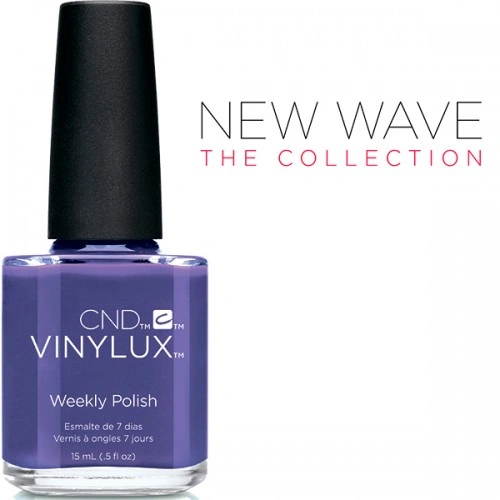 Лак CND VINYLUX 236 Video Violet синьо-фіолетовий, емаль 15 мл