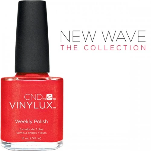 Лак CND Vinylux 240 Jelly Bracelet червоно-кораловий 15 мл