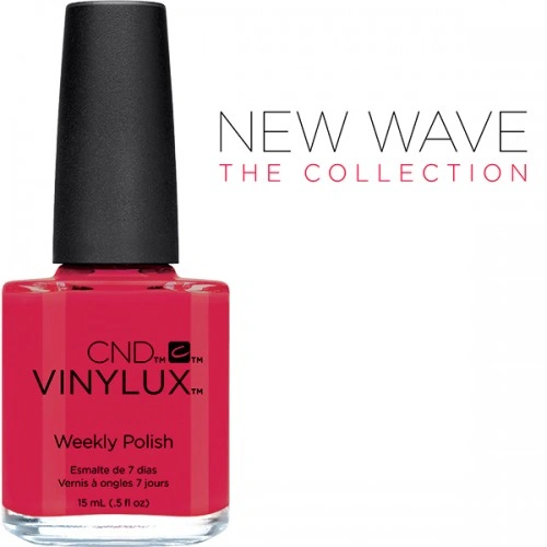 Лак CND Vinylux 241 Ecstacy рожево-малиновий, емаль 15 мл