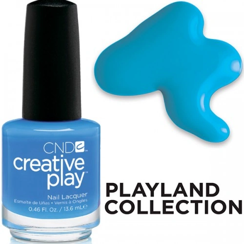 Лак CND Creative Play Creative Play 493 Aquaslide насичений темно-блакитний, емаль 13,6 мл