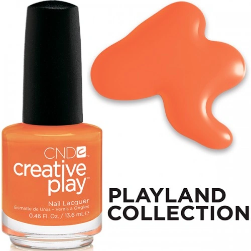 Лак CND Creative Play Creative Play 495 Hold on Brighti помаранчевий, емаль 13,6 мл
