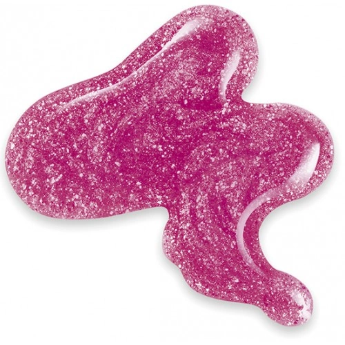 Лак CND Creative Play Creative Play 496 Cherry-Glo-Round рожева фуксія з блискітками 13,6 мл