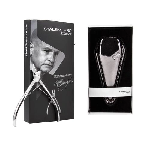 Шматочки професійні для шкіри Staleks PRO EXCLUSIVE 10 (13 мм) Magnolia ріжуча частина 13 мм