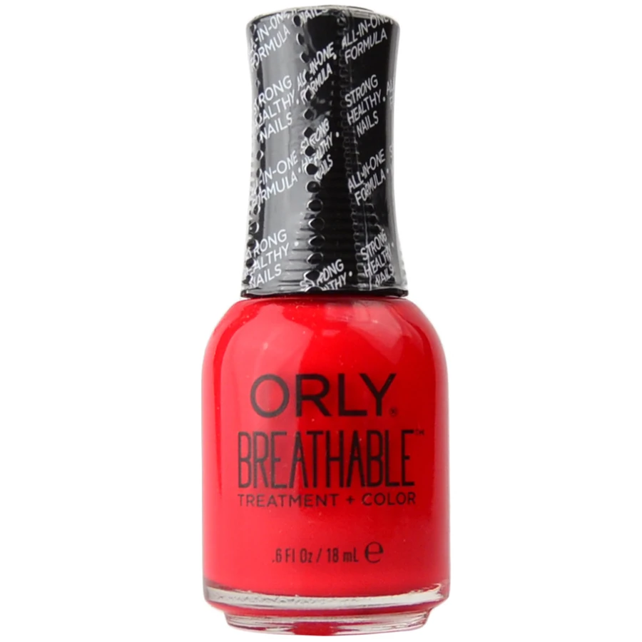 Лак + лікування ORLY Breathable Love My Nails червоний, емаль 18 мл