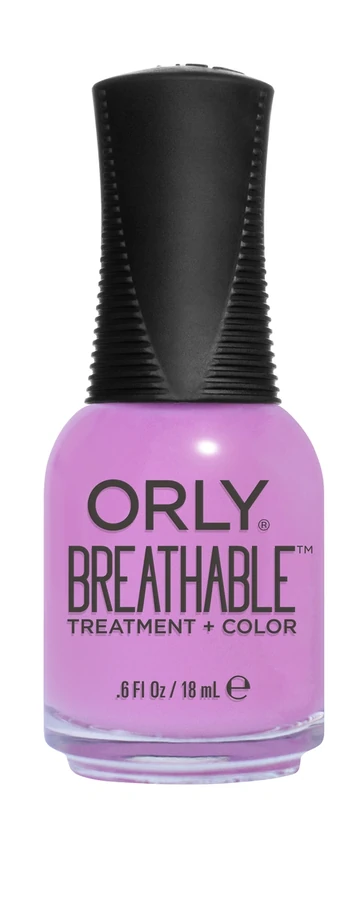 Лак + лікування ORLY Breathable Treatment Color Swatches and Review (TLC) світло-фіолетовий, емаль 18 мл