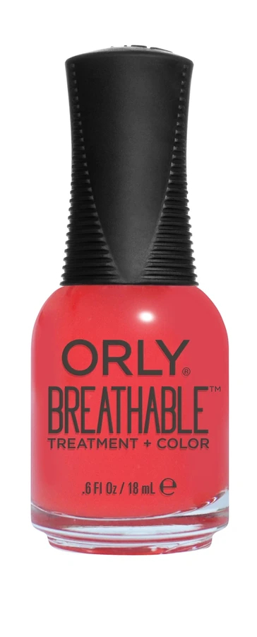Лак + лікування ORLY Breathable Beauty Essentia червоно-рожевий, емаль 18 мл