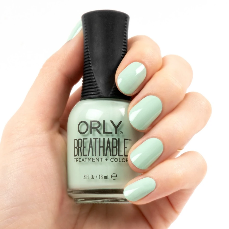 Лак+лікування ORLY Breathable Fresh Start приглушений блакитний Тіффані, емаль 18 мл