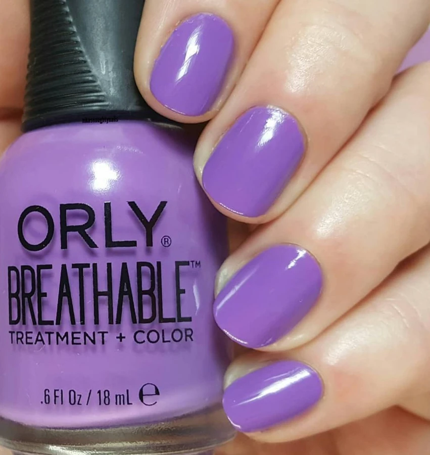 Лак + лікування ORLY Breathable Feeling Free лілово-фіолетовий, емаль 18 мл