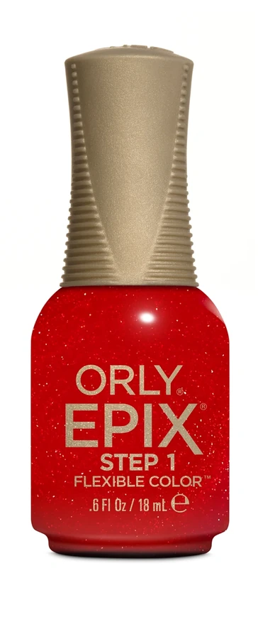 Лак ORLY Epix Sunset Blvd червоний з мікроблиском 18 мл