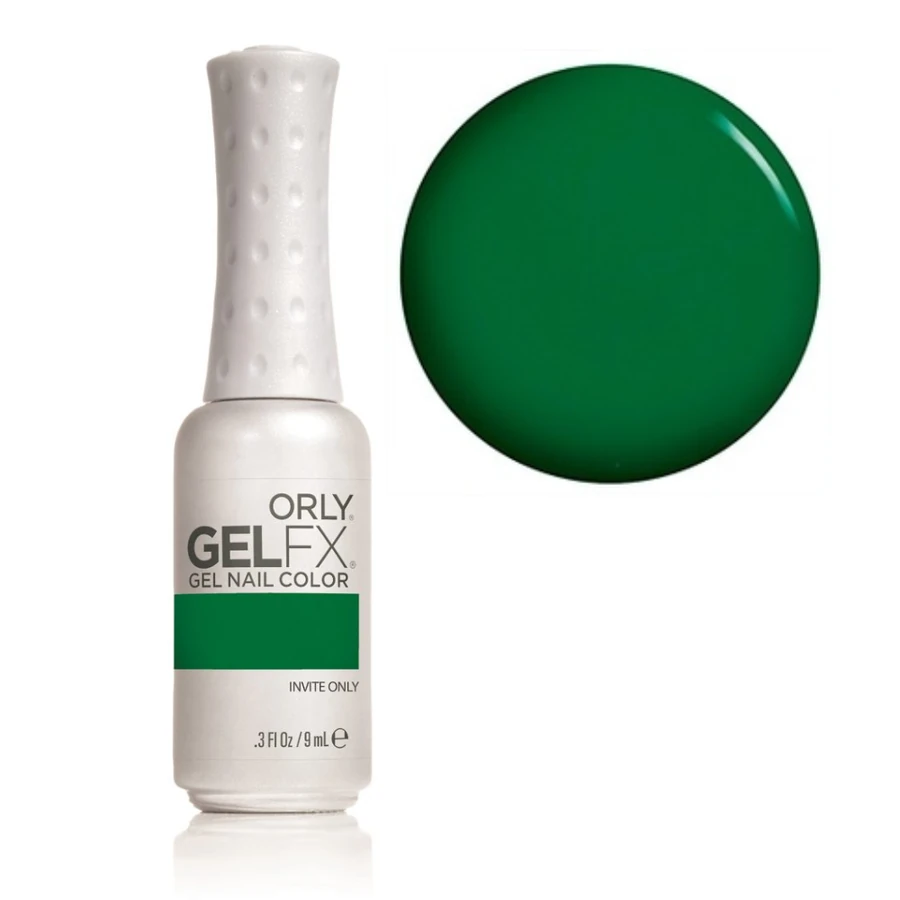 Гель-лак ORLY Gel FX Invite Only зелений, емаль 9 мл