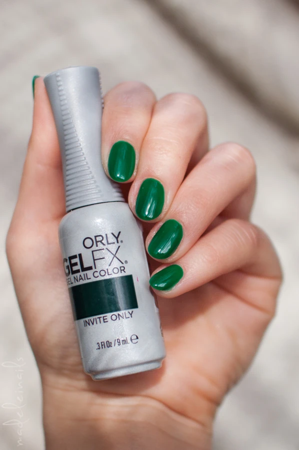 Гель-лак ORLY Gel FX Invite Only зелений, емаль 9 мл