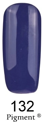 Гель-лак FOX Gel Polish Gold Pigment №132 синьо-фіолетовий, емаль 6 мл