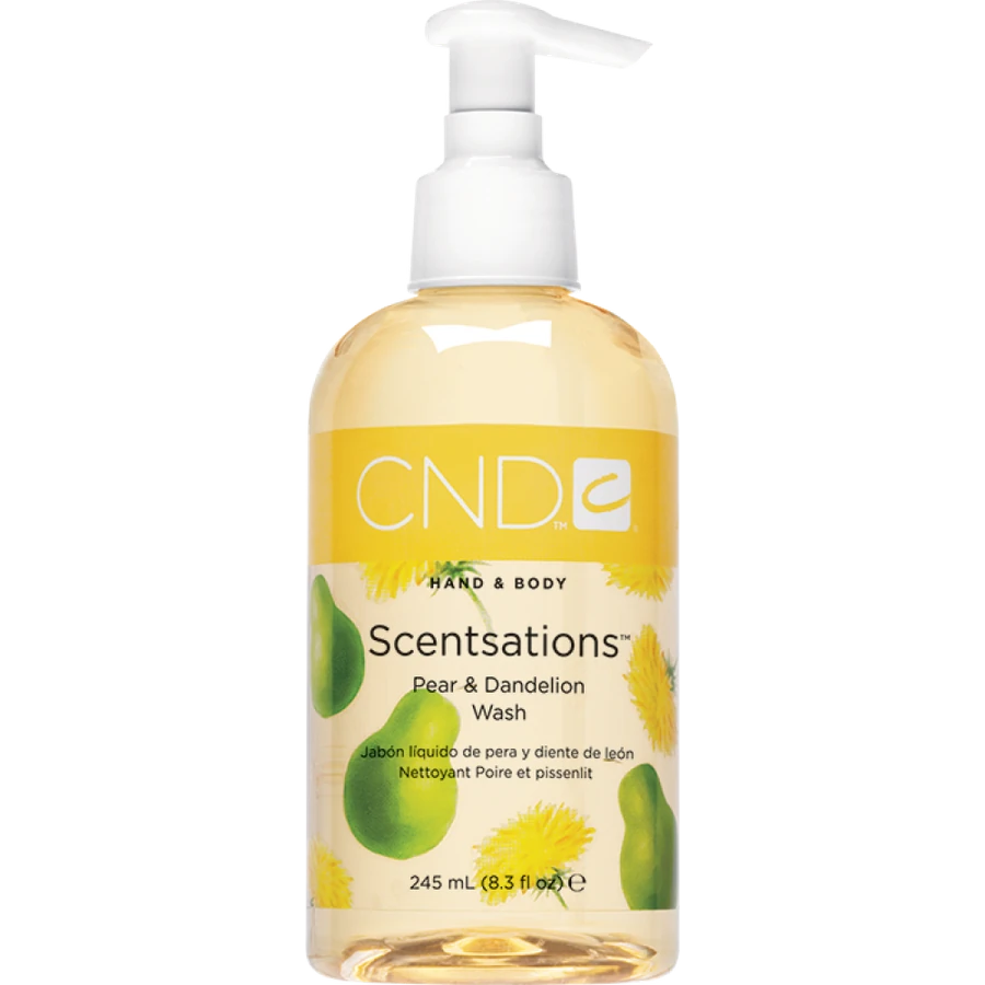Гель для душу з екстрактом груші та кульбаби CND Scentsations Pear & Dandelion Wash 245 мл