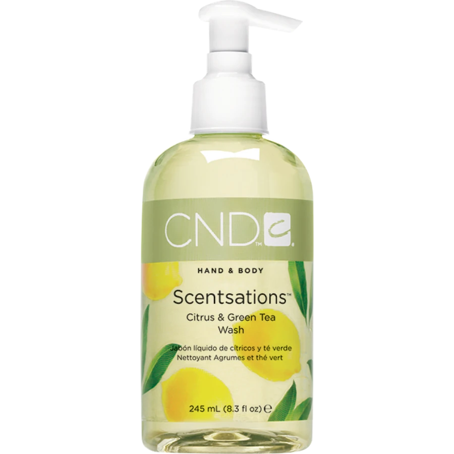 Гель для душу з екстрактом цитрусу та зеленого чаю CND Scentsations Citrus & Green Tea Wash 245 мл
