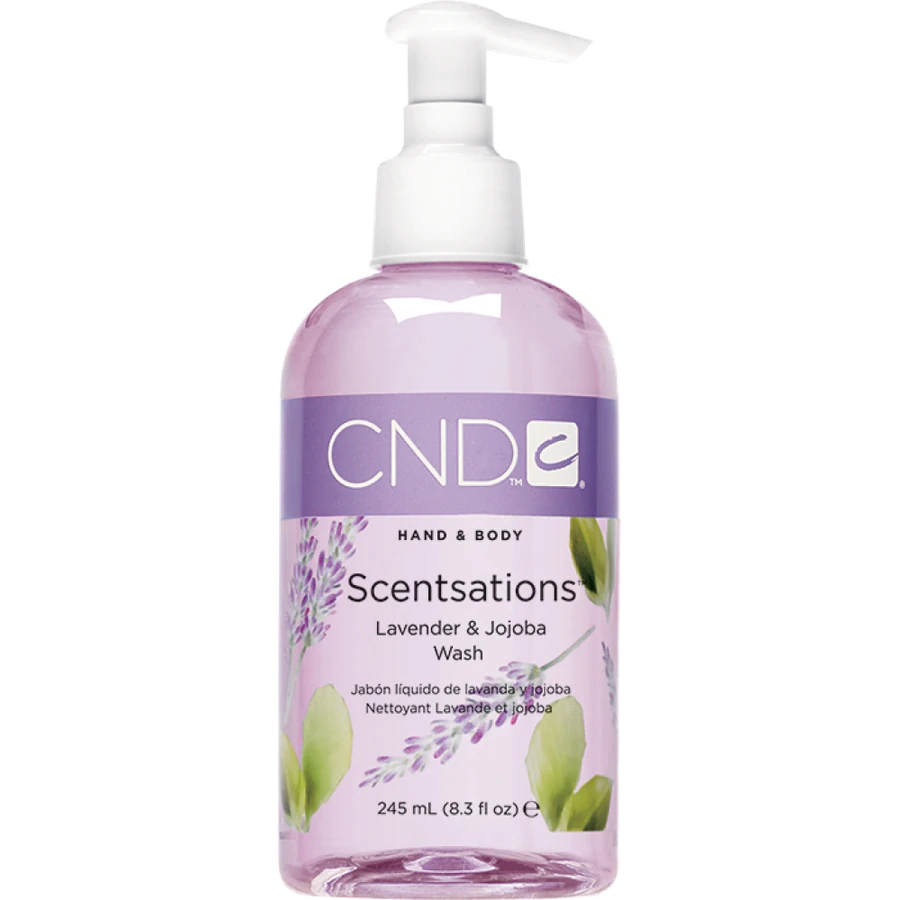 Гель для душу з екстрактом лаванди та жожоба CND Scentsations Lavender & Jojoba Wash 245 мл
