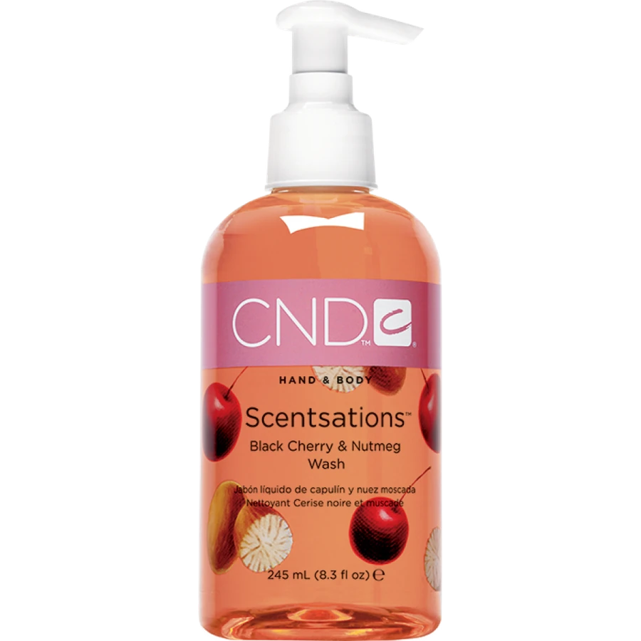 CND Scentsations Black Cherry & Nutmeg Wash 245 мл