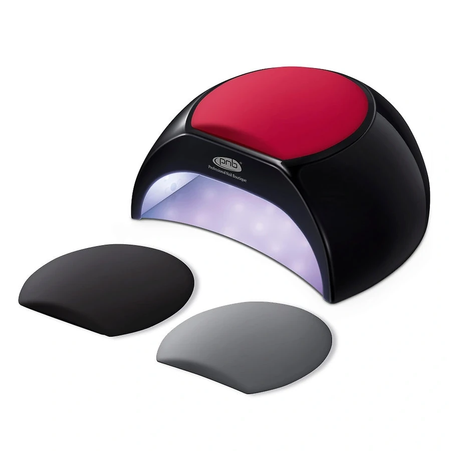 Світлодіодна UV/LED лампа 2в1 PNB UV/LED Lamp 2in1 48W Black чорна