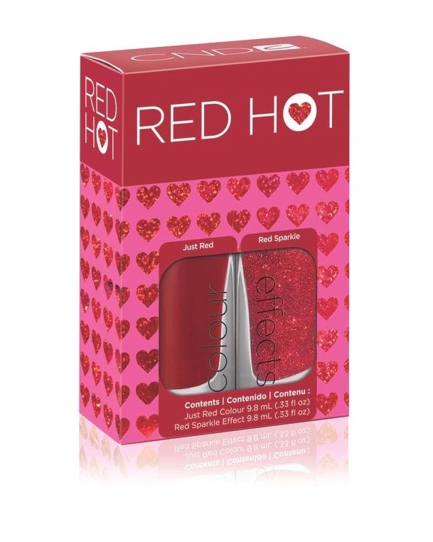 Набір лаків Пекучий грасний CND Red Hot Colour Collection