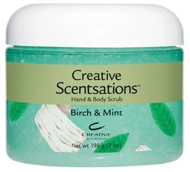 Скраб для рук і тіла з екстрактом берези та м`яти CND Scentsations Birch & Mint Scrub 198 г
