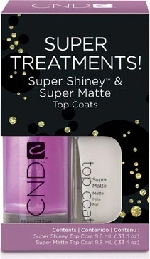 Набір Супер Блиск та Матове Покриття CND Super Treatments Super Shiney & Super Matte