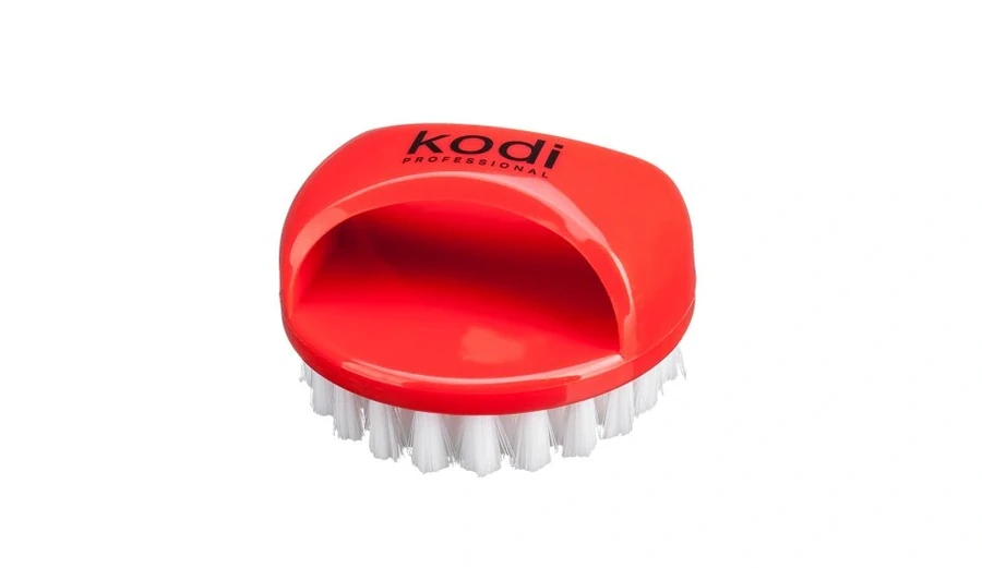 Щітка від пилу червона Kodi Red Brush For Nails кругла
