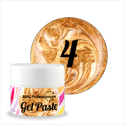 Гель-паста Real Professional Gel-Paste №04 золото 6 м