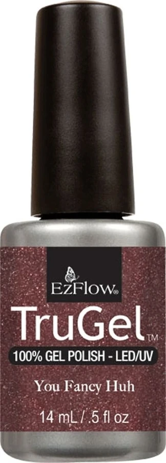 Гель-лак EzFlow TruGel You Fancy Huh коричневий з мікроблиском 14 мл
