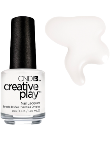 Лак CND Creative Play Creative Play 452 Blanked Out білий, емаль 13,6 мл