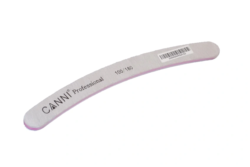 Пилка для натуральних та штучних нігтів Canni Boom Nail File 100/180 грит