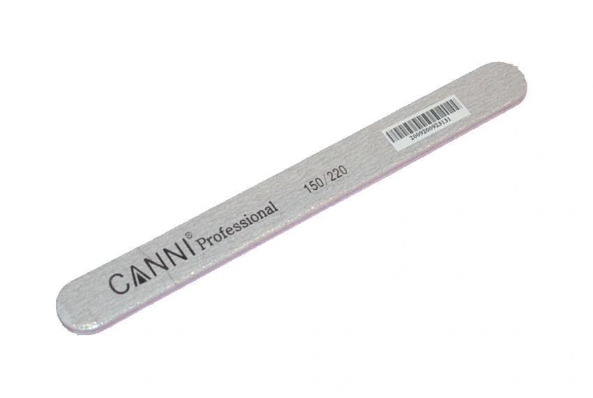 Пилка пряма 150/220 Canni Oval Narrow Nail File 150/220 грит