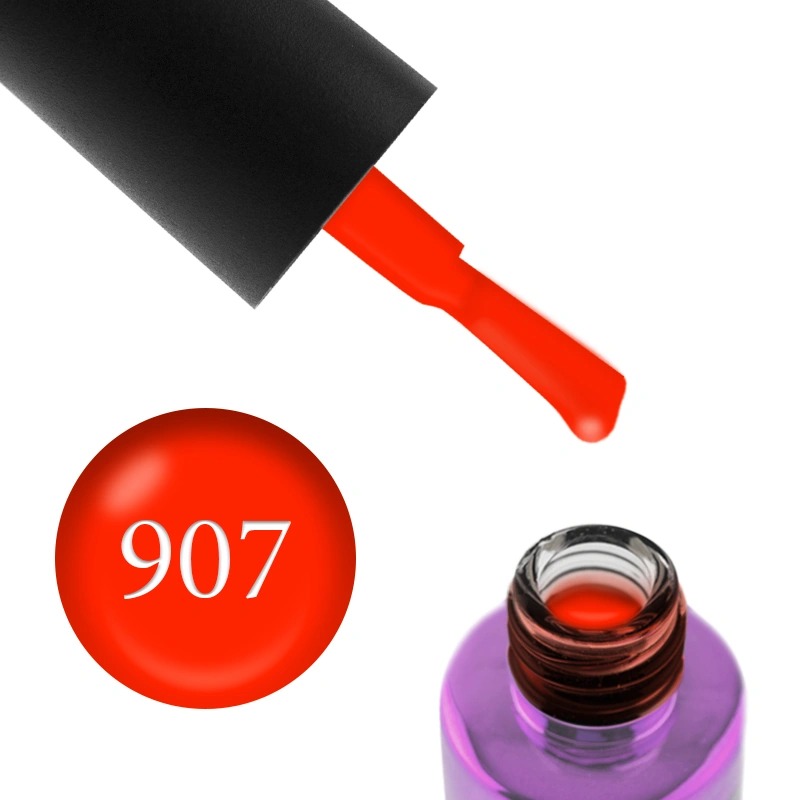 Гель-лак FOX Gel Polish Masha Create Pigment №907 червоно-кораловий, емаль 6 мл