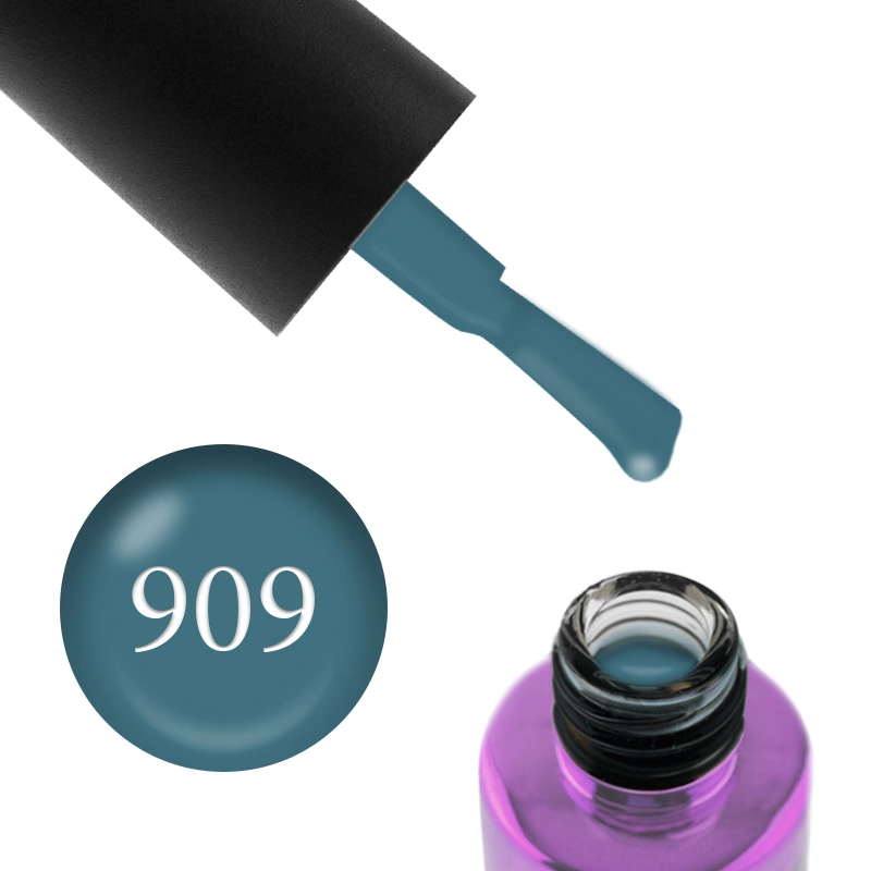 Гель-лак FOX Gel Polish Masha Create Pigment №909 морський курно-синій, емаль 6 мл